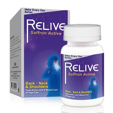 ReLive 西班牙藏紅花護緊神方 (30顆/瓶)【i -優】