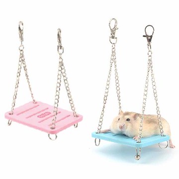 CARNO卡諾-倉鼠舒適玩具-粉彩鈴鐺小鞦韆(不挑色)