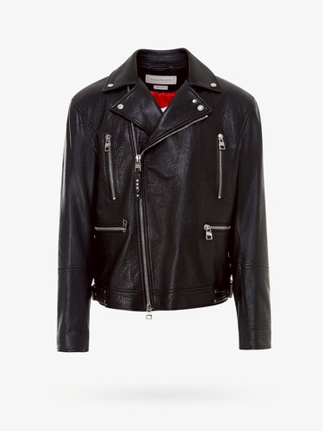 Alexander mcqueen leather biker jacket - ALEXANDER MCQUEEN - gender_Man