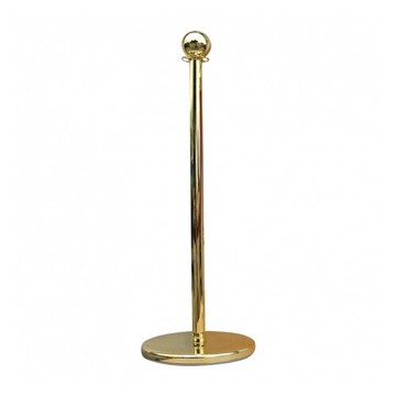 不鏽鋼欄柱 球頭 平圓座 金色 / 支 SW-R2G(A)