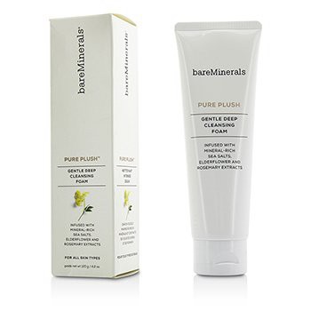 BareMinerals BareMinerals 礦物溫和深層潔面乳 Pure Plush Gentle Deep Cleansing Foam 120g/4.2oz-卸妝/洗面乳