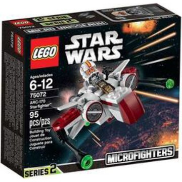 ||高雄 宅媽|樂高 積木|| LEGO 樂高“75072“ARC170 星式戰鬥機