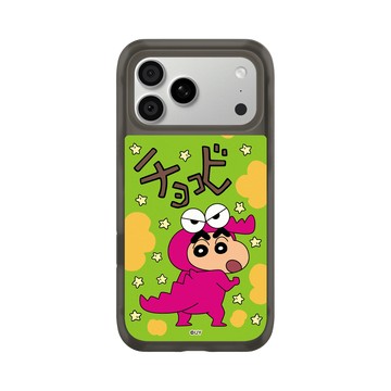 iPhone 18 Pro Max AirX 本質黑 - 蠟筆小新 Crayon Shinchan - 小新鱷魚阿山款