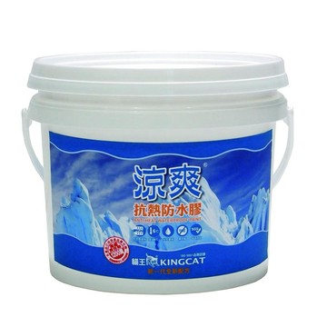 貓王 新涼爽抗熱防水膠 白 2.7L