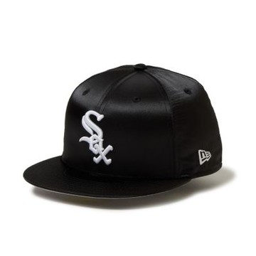 NEW ERA 男女 59FIFTY 日版 SATIN 芝加哥白襪 黑 NE14737548