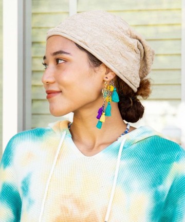 【熱門預購】佩斯利針織帽 (4色) CWYP3102