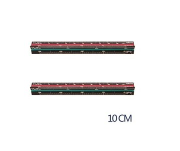 萬事捷 4265 鋁製雷射雕刻三角比例尺 (10cm)【APP滿額下單10%點數(單一帳號最高5000點)】1/31止