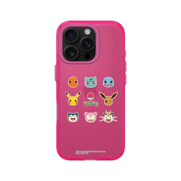 iPhone 16 Pro Clear 粉漾桃 - 寶可夢 Pokemon - Sticker-寶可夢們