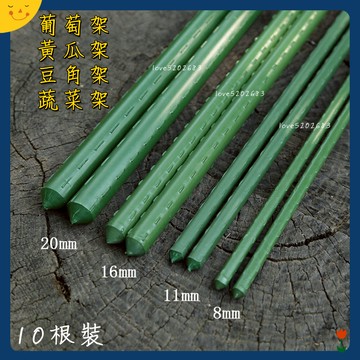 下單送配件😊園藝花架管 花盆支撐桿 固定支柱 爬藤支架 包塑鋼管 爬藤架 花架陽臺落地式 植物架 花器 花架