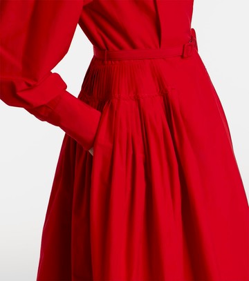 Ralph Lauren Collection Daley belted cotton-blend poplin gown