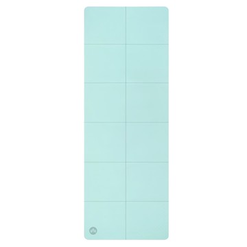 YOMER 瑜之美 加厚摺疊健身瑜珈止滑墊附收納袋 果綠  1個