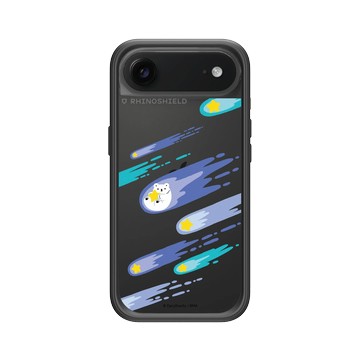 iPhone Air Mod NX -邊框背蓋組合 (相機按鈕) 黑 - 白白日記 Darylhochi - 流星雨