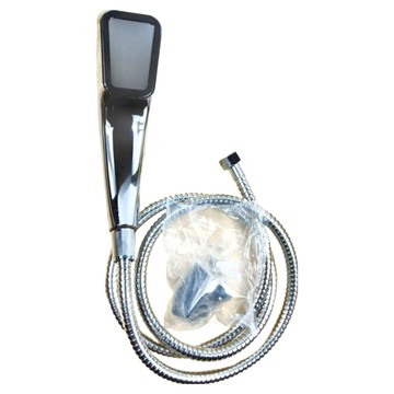 SELLERY 三金力 加壓節能蓮蓬頭組 倒三角300孔針出水  1組  銀色