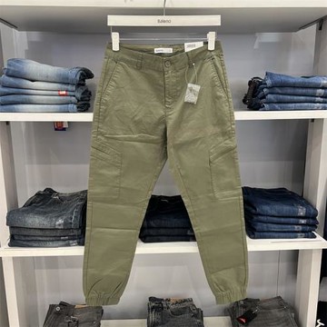 Baleno班尼路男裝夏季休閑褲多口袋小腳純色速干束腳褲男88942058