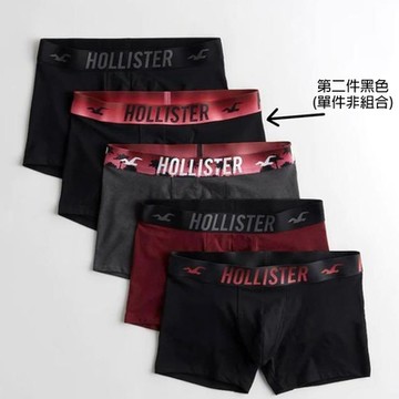 Hollister Co. HCO Hollister   男性內褲 單件 黑色 1769