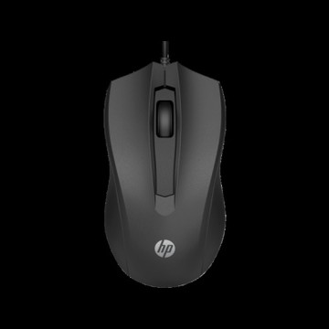HP 惠普 USB滑鼠 有線滑鼠 100 (6VY96AA)