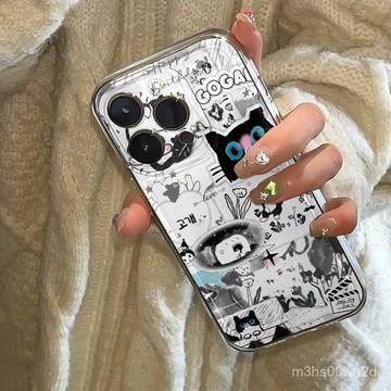 卡通圓佑新歌拚貼 防摔 適用蘋果iphone 78p xr i11 i12 13 14 15 16 pro max手機殼