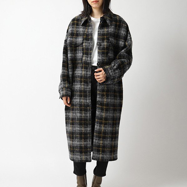 ISABEL MARANT ETOILE ロングコート ウール - www.jsl.com.br