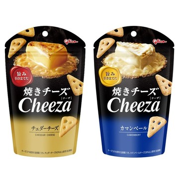 #悠西將# 日本 固力果 Glico Cheeza餅乾 卡芒貝爾 起士風味 切達 江崎 起司餅乾 三角起司餅 格力高