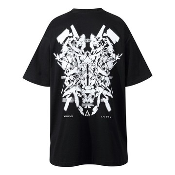 LMTWL聯名T恤 科技入侵 機能短袖小領口立體印花