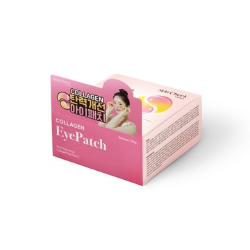 韓國SkinCheck眼膜60片-膠原Q彈澎亮