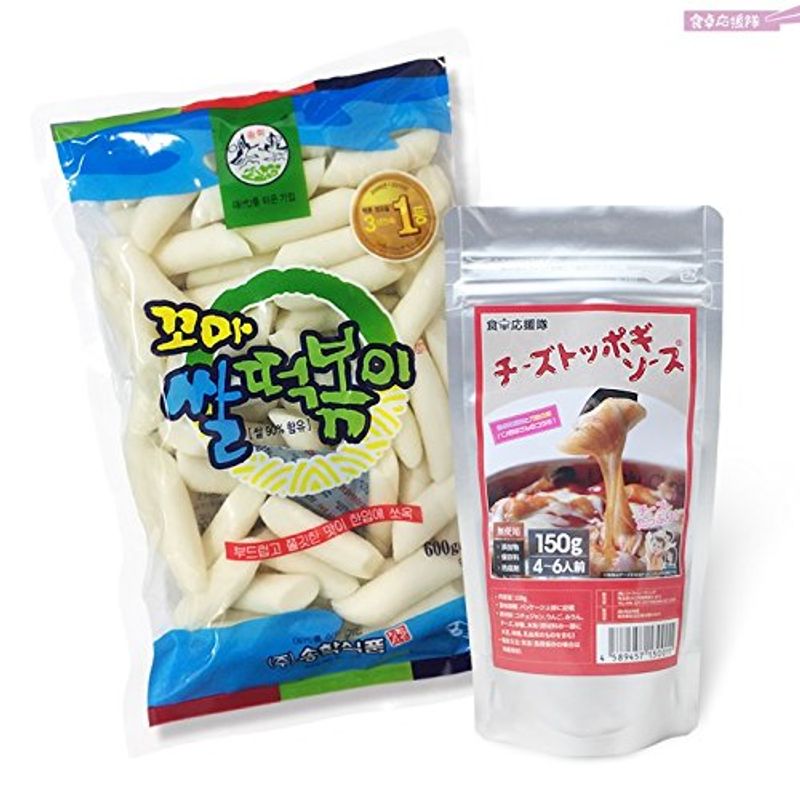 チーズトッポギセット チーズトッポギソース150g＋トッポギ餅600g