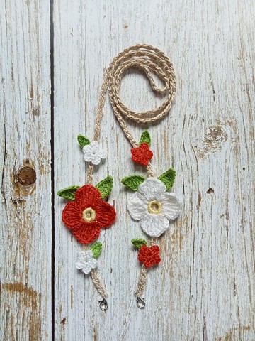 Savers 面具帶 面具掛繩 鉤針編織面具帶