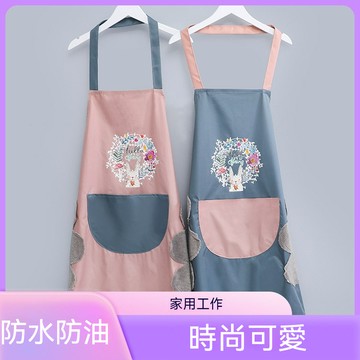 防水圍兜 防水圍裙 防潑水圍裙 大口袋圍裙 廚房圍裙 圍裙防水 廚房圍兜 可擦手防水圍裙 煮飯圍裙 圍裙 防油罩衣