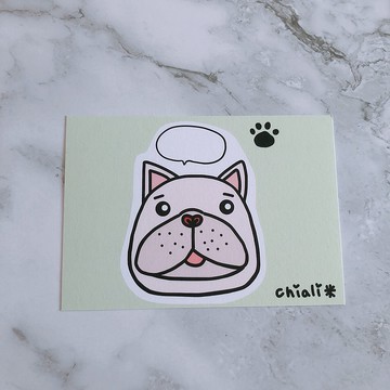 法鬥萬用卡 明信片