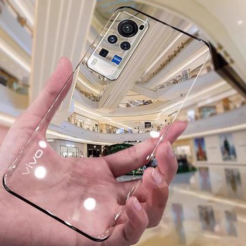 適用vivox60pro手機殼超薄透明無邊框新款x60鏡頭全包x60pro十防摔vivo高級感曲面屏的半包簡約por男士女款外