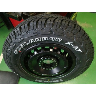 サマータイヤ ヨコハマ ジオランダー X-AT 195R16 ジムニー JA12 JA11 新品タイヤホイール4本セット 16インチ SwaGGer  | LINEショッピング