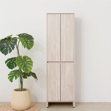 【沐家具Mufurniture】Light 現代風 2x6.5尺四門高鞋櫃/玄關櫃/客廳/收納