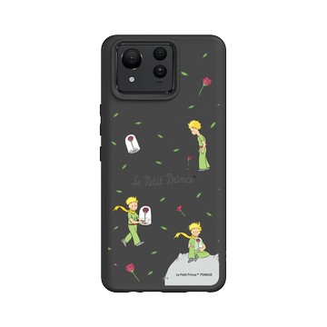 Zenfone 11 Ultra SolidSuit 黑 - Le Petit Prince 小王子 - 小王子與玫瑰