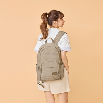 J II 後背包-莫凡多隔層防潑水後背包-煙燻灰-6006-31