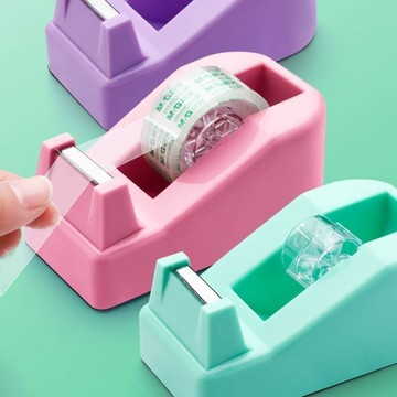 新品在臺出🌟【特惠】透明膠膠帶切割器文具小號撕斷器膠布小型膠紙花束包裝
