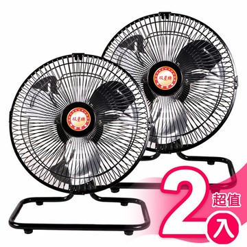 超值2入組【雙星】10吋桌上型鋁葉涼風扇 TS-1002