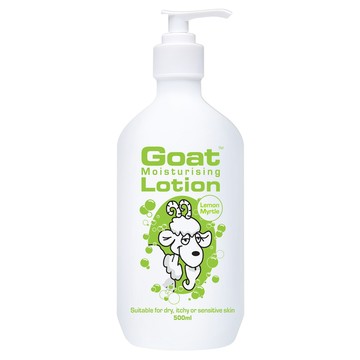 澳洲 Goat 台灣公司貨 山羊乳保濕身體乳 檸檬香桃木  500ml  1瓶