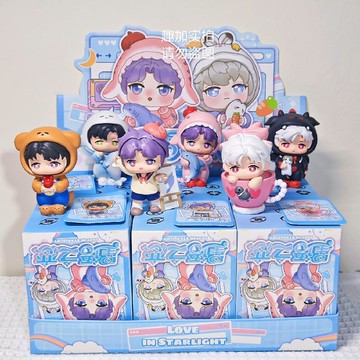 台灣出貨 戀與深空手辦盲盒 星語之戀盲盒 戀與深空手辦擺件 祁煜秦徹公仔 桌面擺件 盲盒 玩盒 盲抽 禮物 交換禮物
