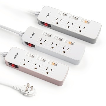 【人氣特價】【台灣製造】RASTO FE4 四開三插三孔延長線 1.8M