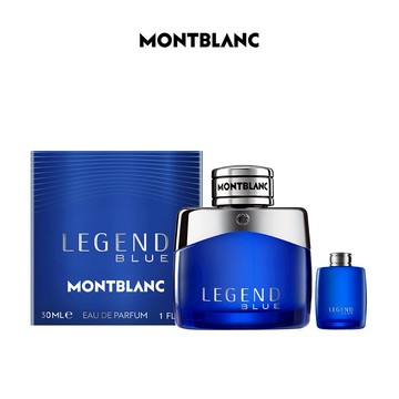 理想男友香.清新木質調【MONTBLANC 萬寶龍】傳奇紳藍淡香精30ml(贈隨機小香乙瓶)可$399加購傳奇經典體香膏75g.快速出貨