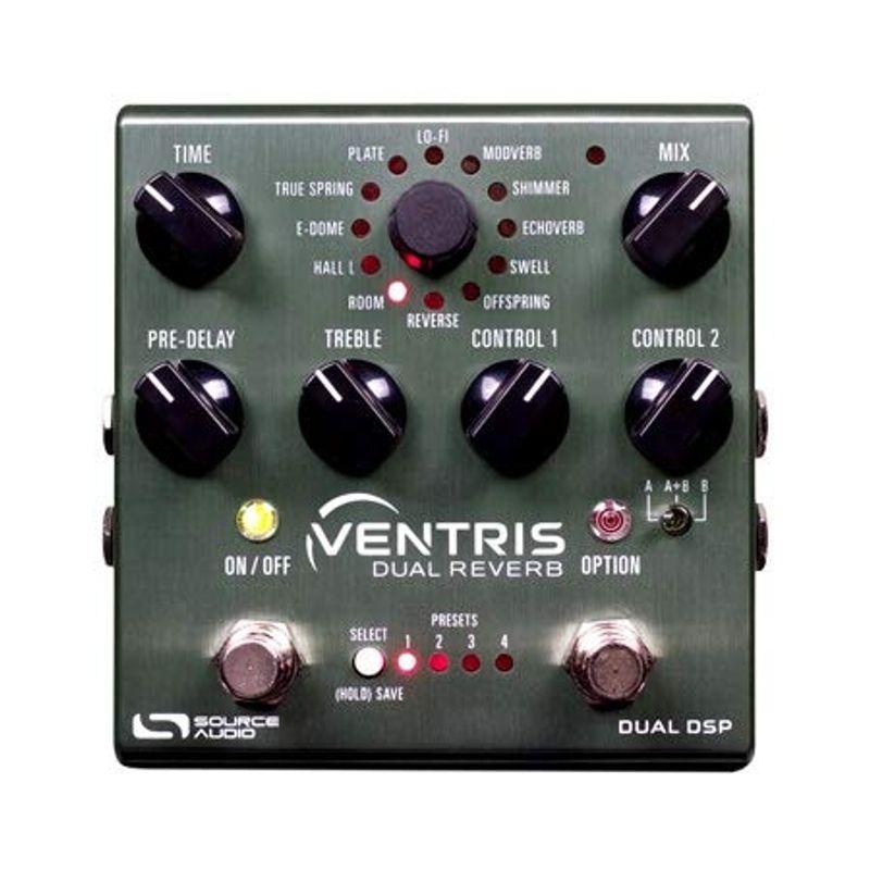 SOURCE AUDIO (ソースオーディオ) ギター用エフェクター SA262 VENTRIS DUAL REVERB