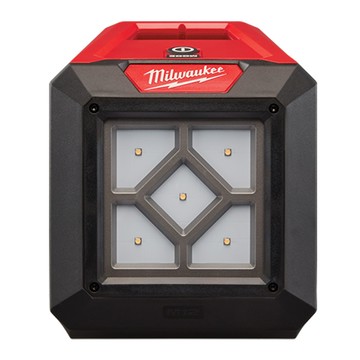 Milwaukee 美沃奇 台灣公司貨 12v鋰電泛光燈空機 m12al-0 紅黑色 1.05kg  1個