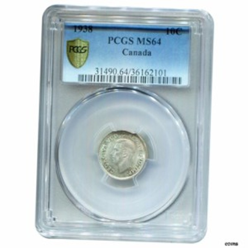 MS　アンティークコイン　SKU#　PCGS　Sovereign　1033-　Canada　PCGS　品質保証書付】　62　NGC　1919-C