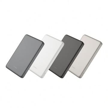 超薄磁吸快充行動電源 5000mAh 5000mAh-黑色