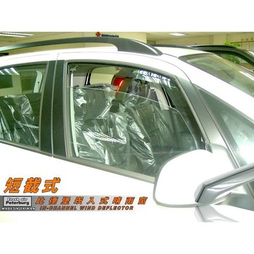 鈴木SUZUKI SX4 4D/5D 2007-2014年【崁入式晴雨窗-短截款】比德堡嵌入式晴雨窗