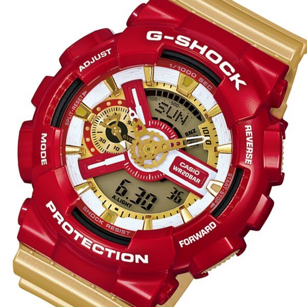 G-SHOCK GA-110CS アイアンマンカラー - 8