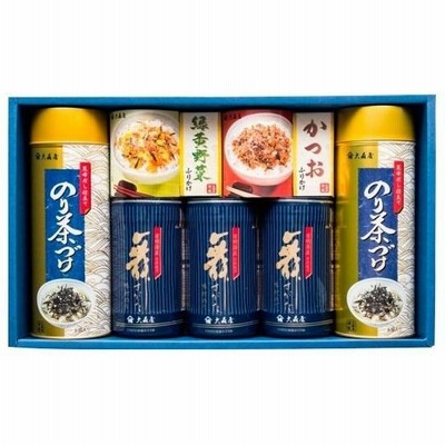 大森屋卓上のり・お茶漬・ふりかけ詰合せNTF-30N ギフト 内祝い