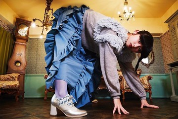 【 限量倒數中 】高跟牛津鞋 x 奶油犬 日常和服鞋 設計師款