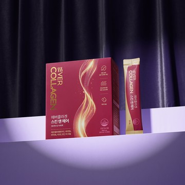 EVER COLLAGEN Skin & Hair 12 Stick Set (+2 Sticks) (14-day supply)