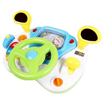 kidmate 孩子王 趣味學習方向盤 感知開發玩具  1個  多色